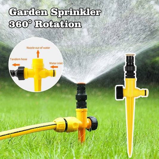 360° Garden Sprinkler – Efficient & Automatic Watering