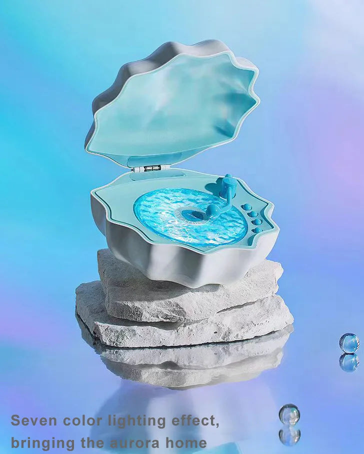 Portable Bluetooth Speaker for Bathroom with Projection Light