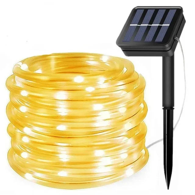 Solar Rope Strip Light – Outdoor Waterproof