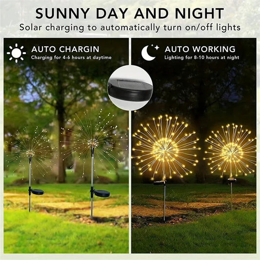 Solar Firework Lights