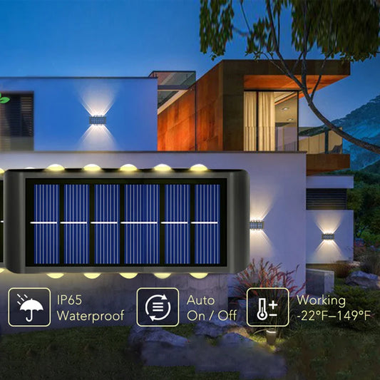Solar Wall Lights – Waterproof