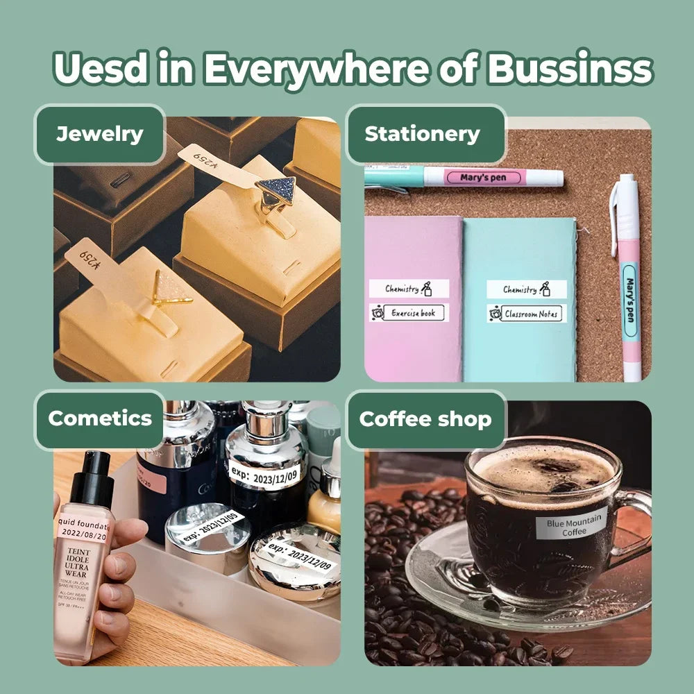 Mini Bluetooth Label Printer