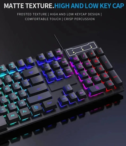 Keyboard & Mouse Set – Wired, Waterproof