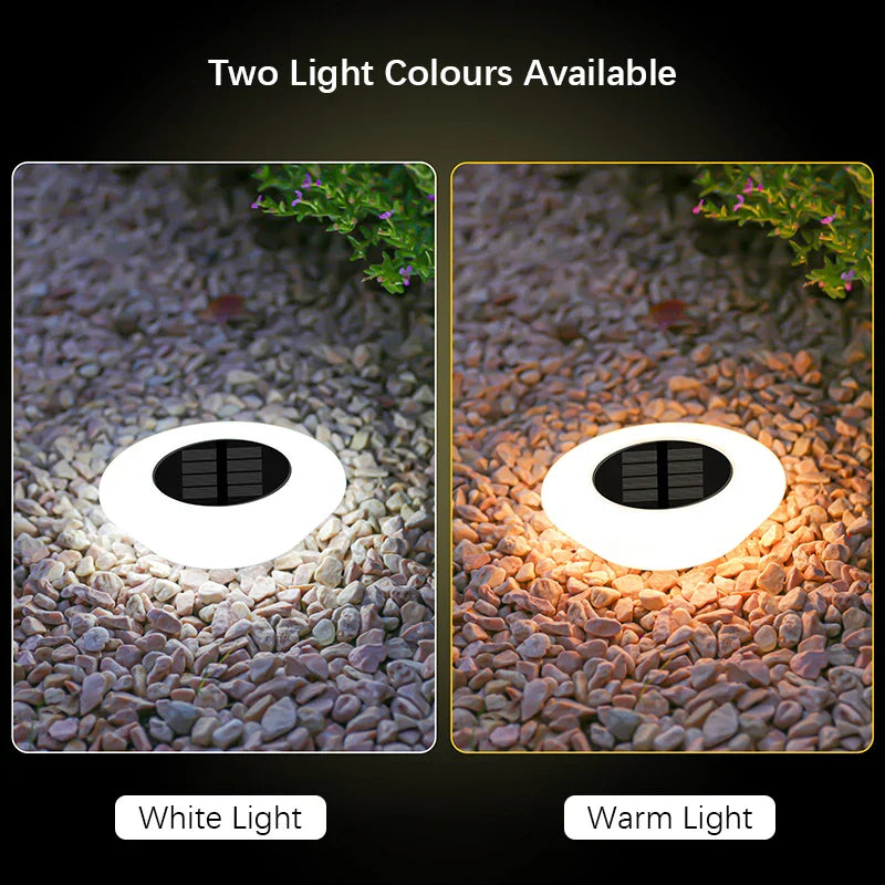 Solar Ground Lights – LED Outdoor Waterproof Floor Lamps