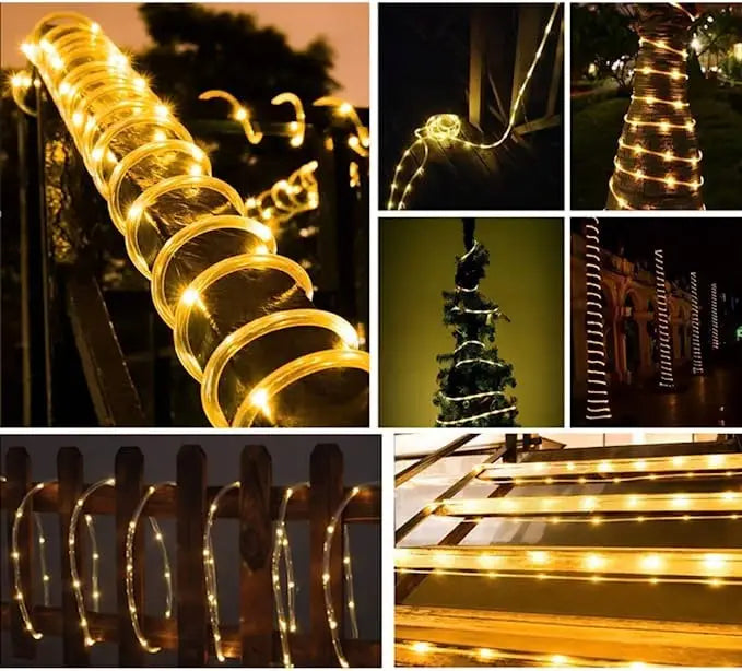 Solar Rope Strip Light – Outdoor Waterproof