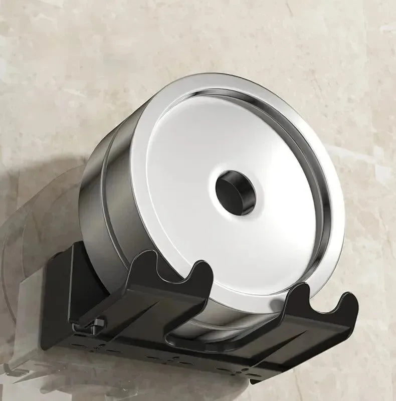 Wall-Mounted Hair Dryer Holder – No-Drill
