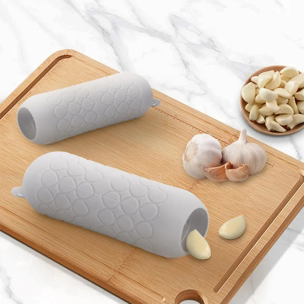 Garlic Peeler Tube Silicone – Quick & Easy Garlic Clove Peeler