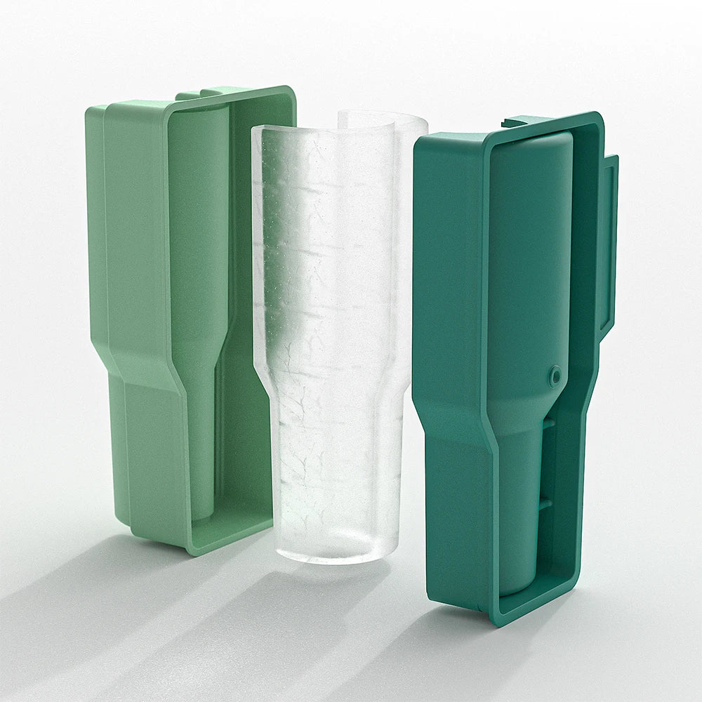 Silicone Ice Cube Mold for Stanley Cup – Cylinder-Shaped Ice Tray