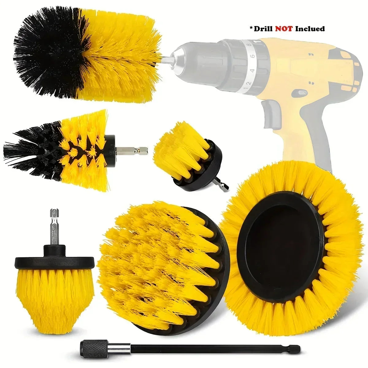 TurboScrub Pro 7-Piece Drill Brush Kit