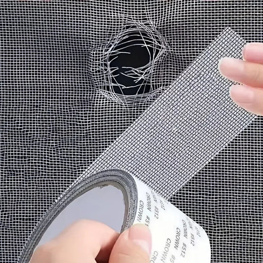 Waterproof Window Screen Repair Tape – Self-Adhesive Anti-Mosquito Mesh Patch