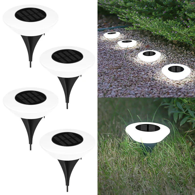 Solar Ground Lights – LED Outdoor Waterproof Floor Lamps