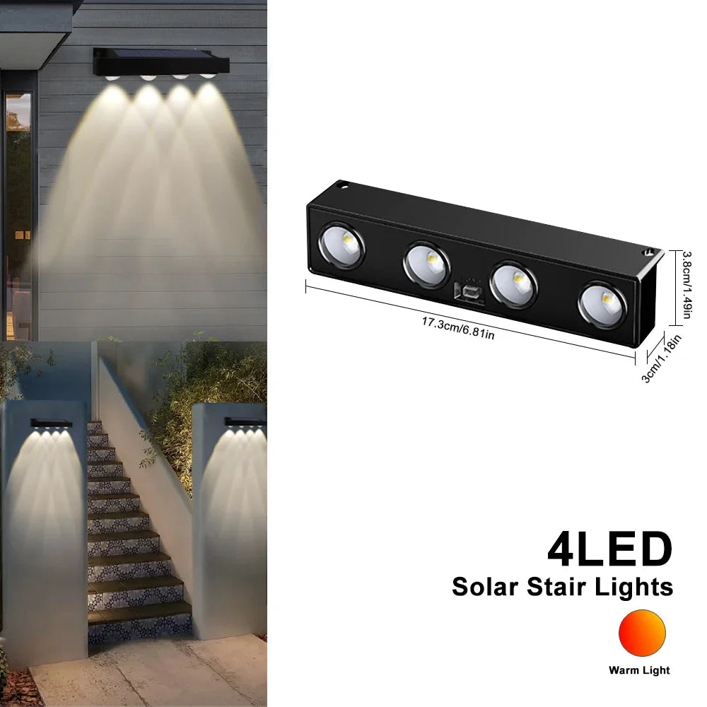 Solar LED Wall Lights