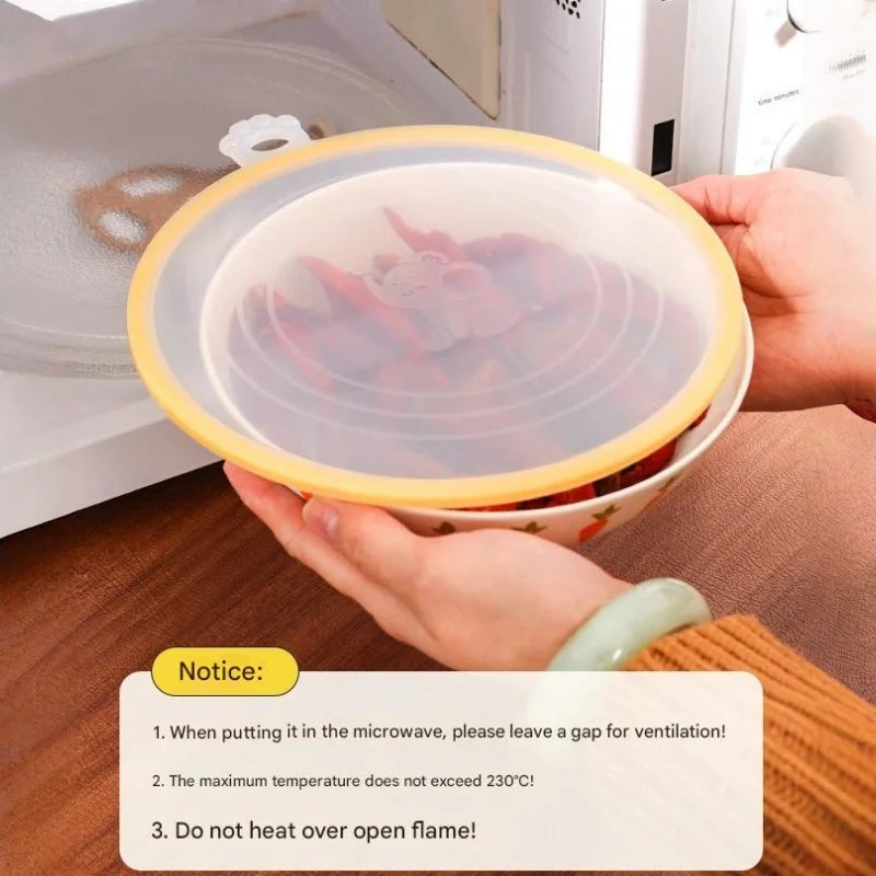 FlexiCover Silicone Stretch Lids with Hook – Reusable Food Covers