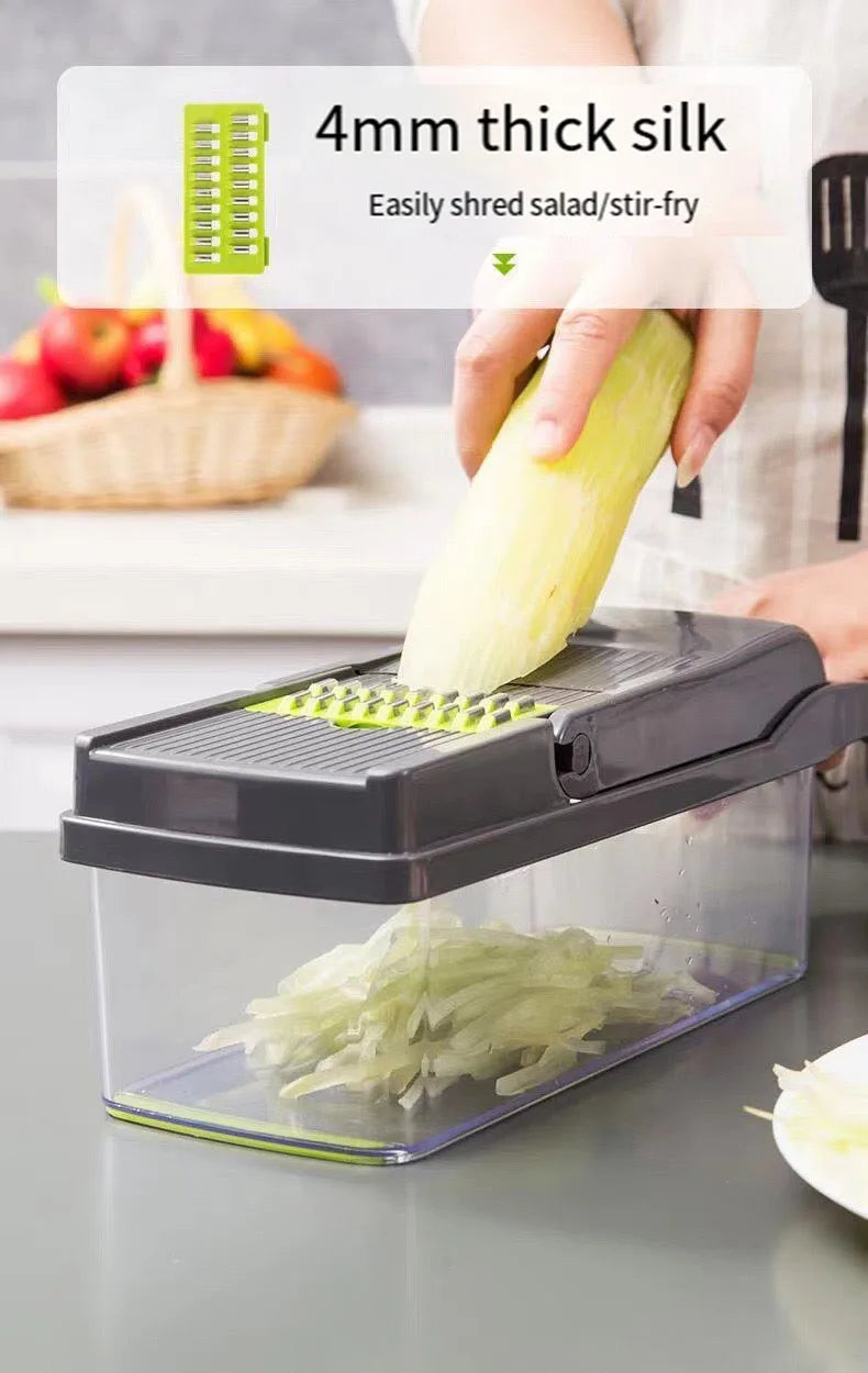 Portable Vegetable Cutter – Multifunctional & Easy to Use