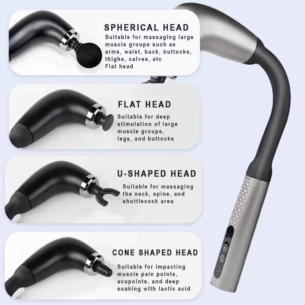 Electric Handheld Massager & Muscle Hammer