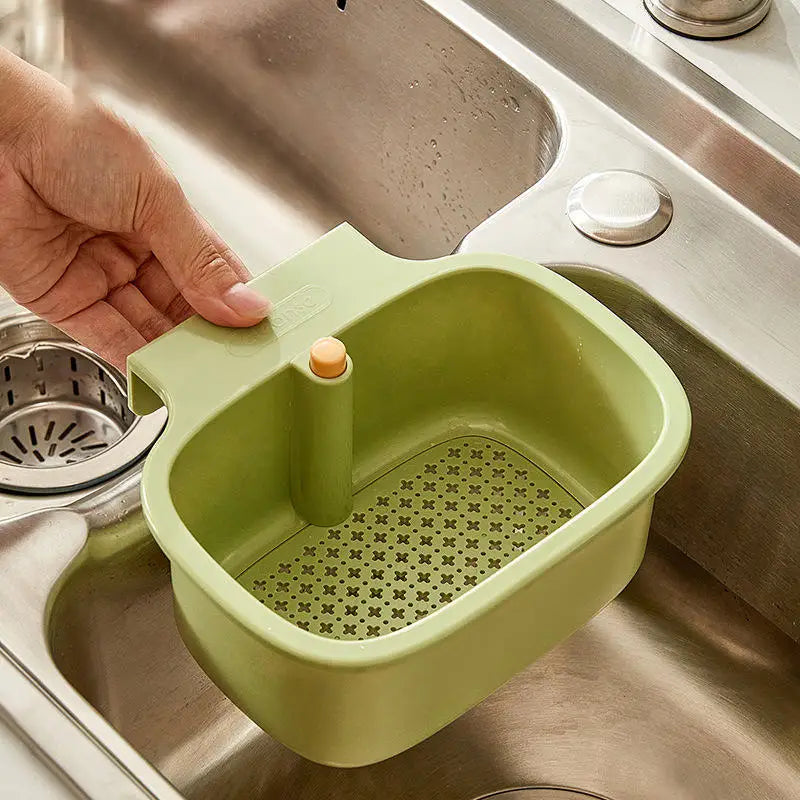 QuickDrain One-Press Sink Filter Basket