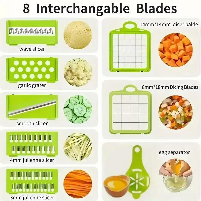 Portable Vegetable Cutter – Multifunctional & Easy to Use