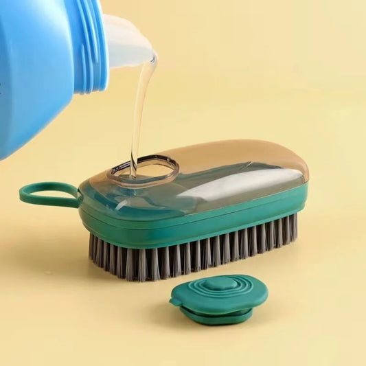 CleanFlow Automatic Soap Brush – Soft Multipurpose Cleaning Tool