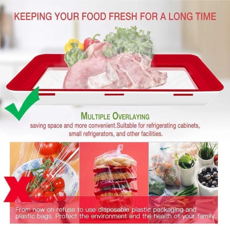 FreshGuard Food Preservation Tray