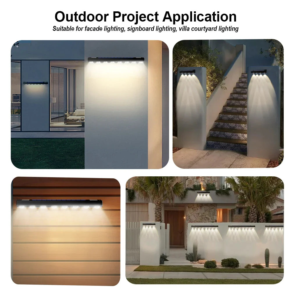 Solar LED Wall Lights