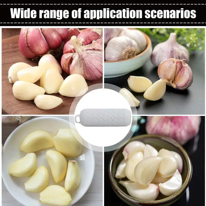 Garlic Peeler Tube Silicone – Quick & Easy Garlic Clove Peeler