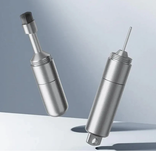 CleanPort Pro – 2-in-1 Aluminum Phone Cleaning Tool