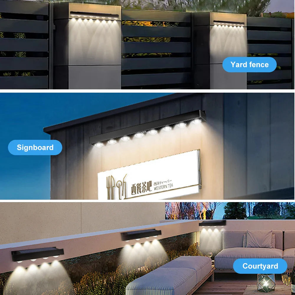 Solar LED Wall Lights