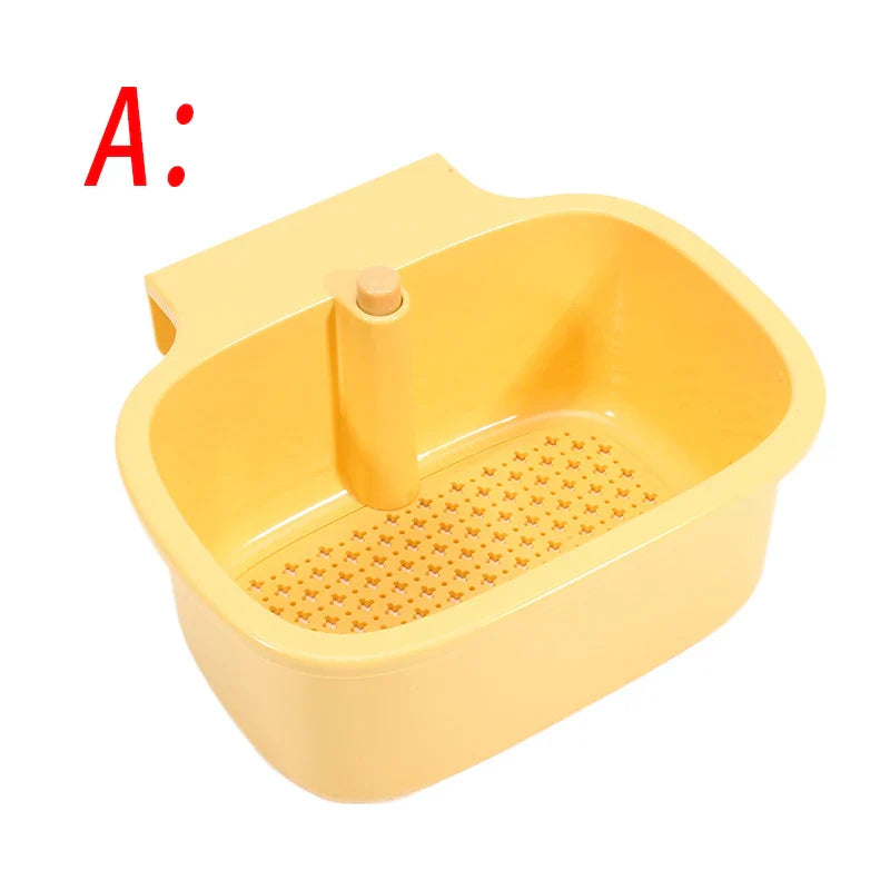 QuickDrain One-Press Sink Filter Basket