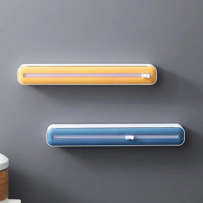 WrapEase 2-in-1 Wrap Dispenser – Cling Film & Foil Kitchen Cutter