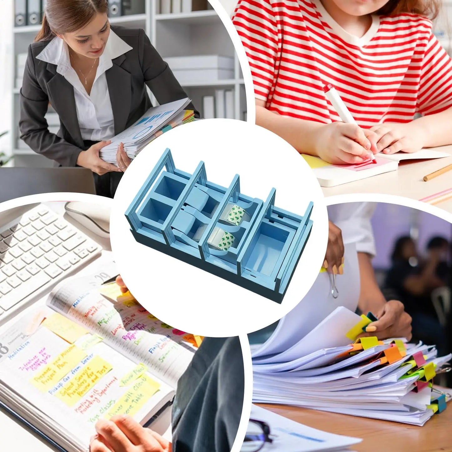 Extendable Tape Dispenser & Cutter – The Ultimate Gift Wrapping Helper