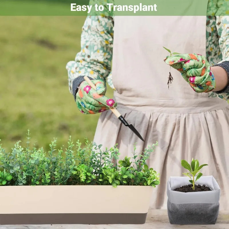Biodegradable Grow Bags – Non-Woven Nursery Seedling Pots