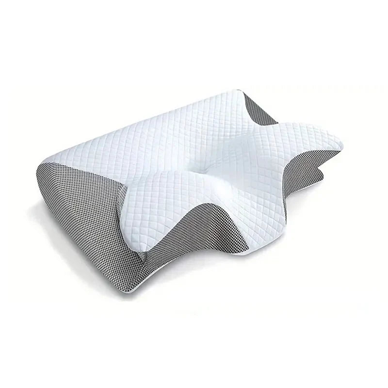 Memory Foam Cervical Pillow – 2-in-1 Ergonomic Neck Support