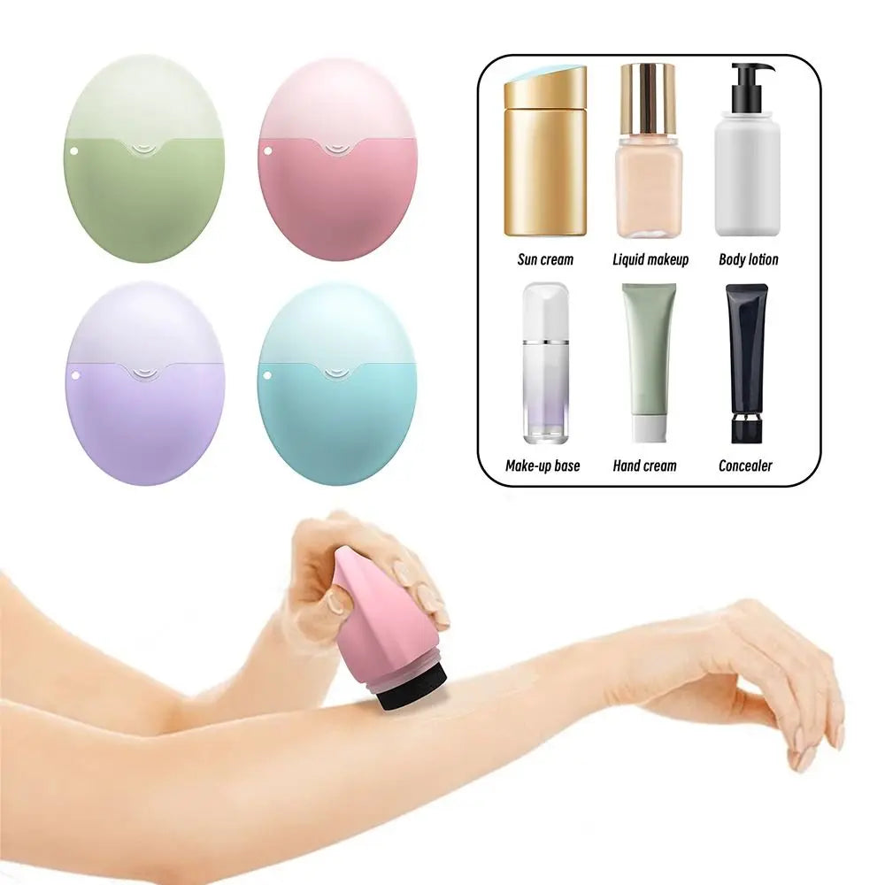 Refillable Silicone Sunscreen Applicator