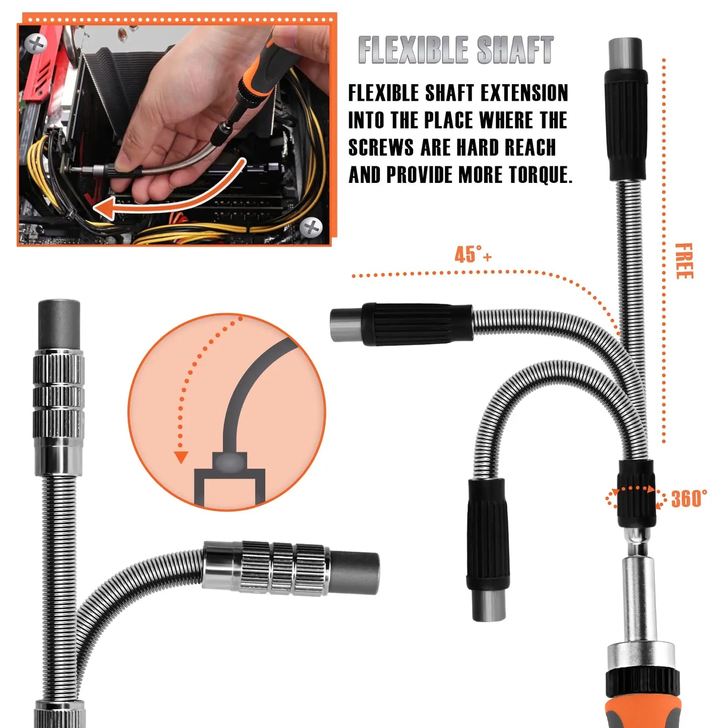 68-in-1 Ratchet Screwdriver Set