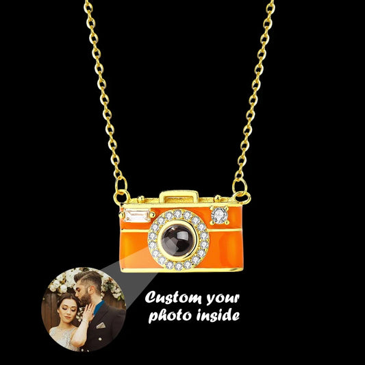 Custom Photo Projection Necklace