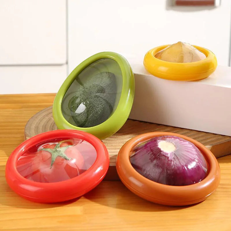 Reusable Silicone Storage Box - 4pcs Set