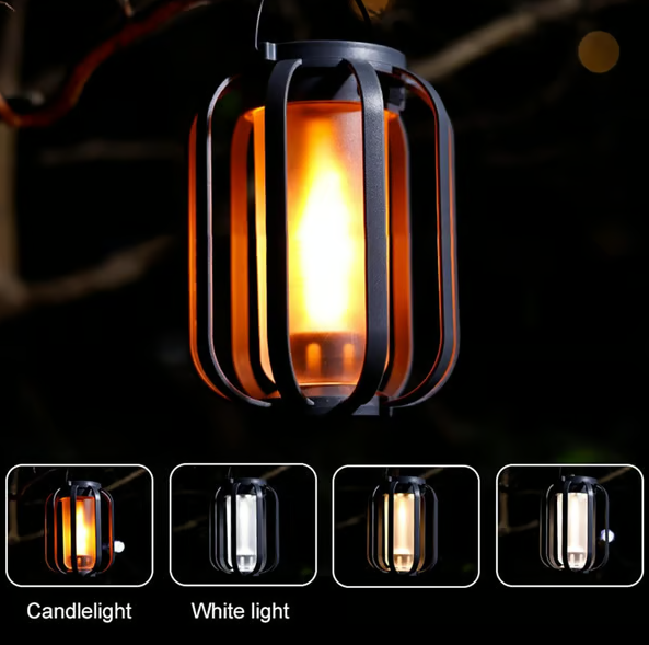 Solar Hanging Lantern with 4 Lighting Modes